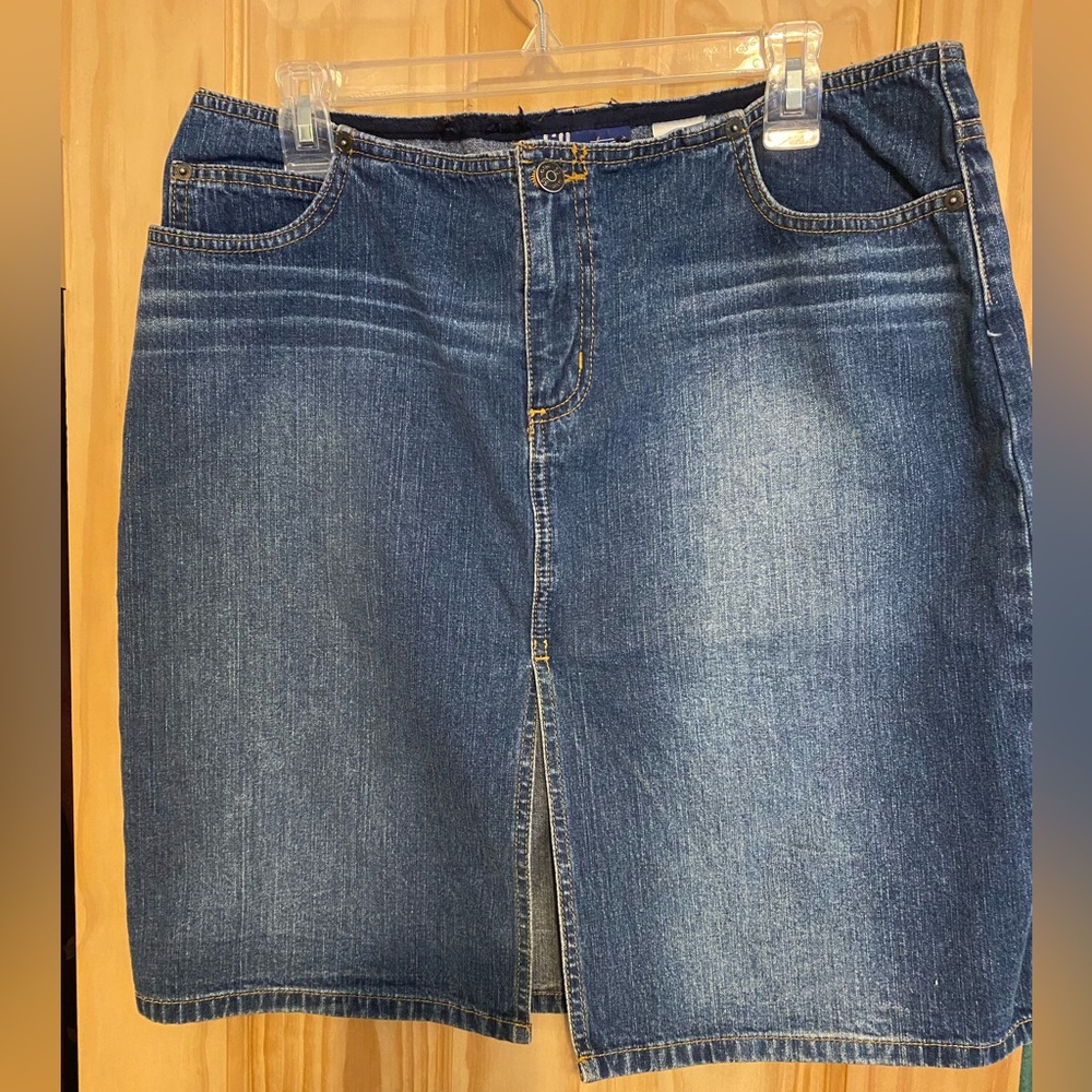 SO GSJC denim skirt